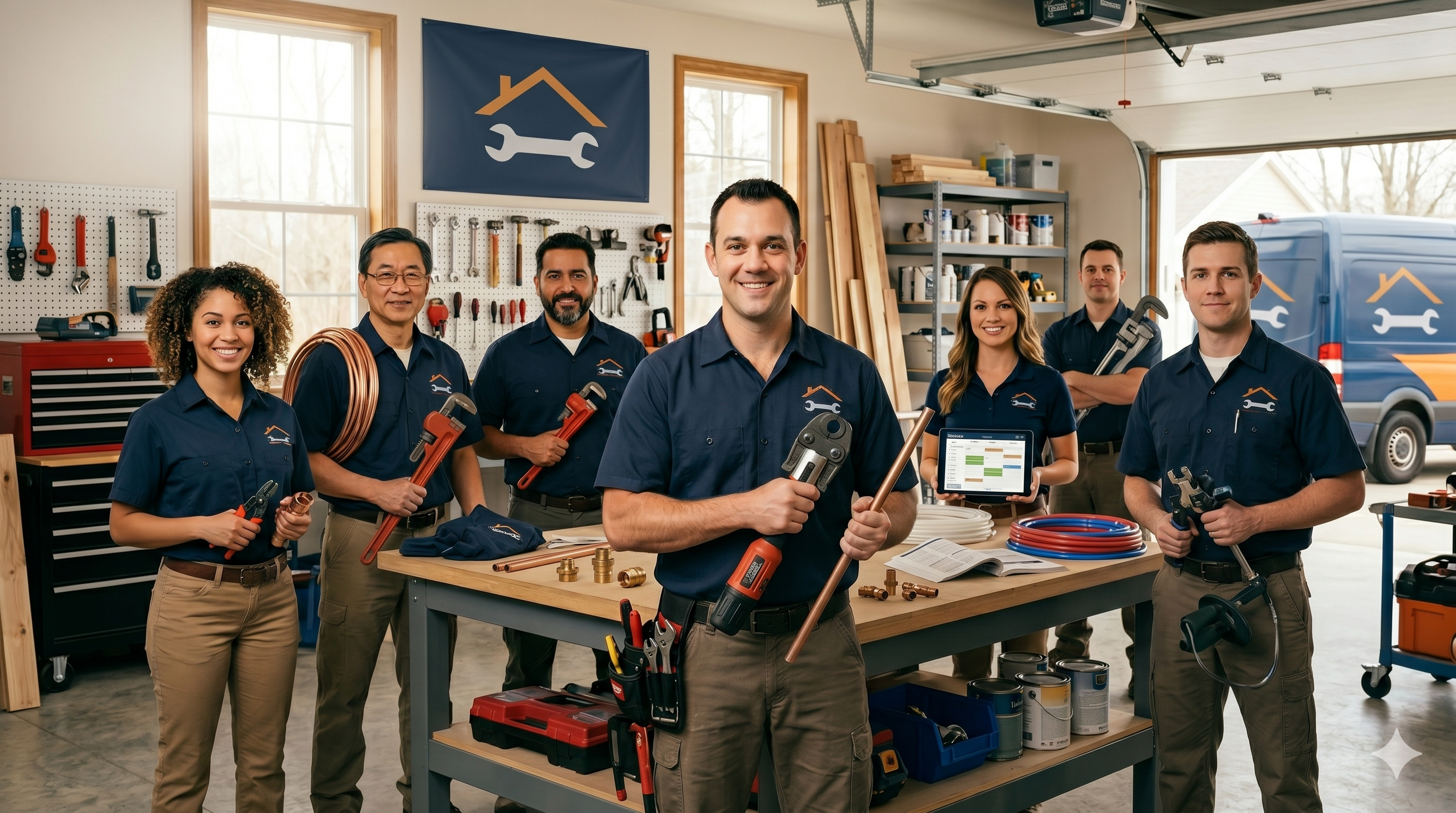Team at work
